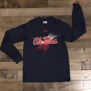Under Armour Ole Miss Rebels L/S Shirt